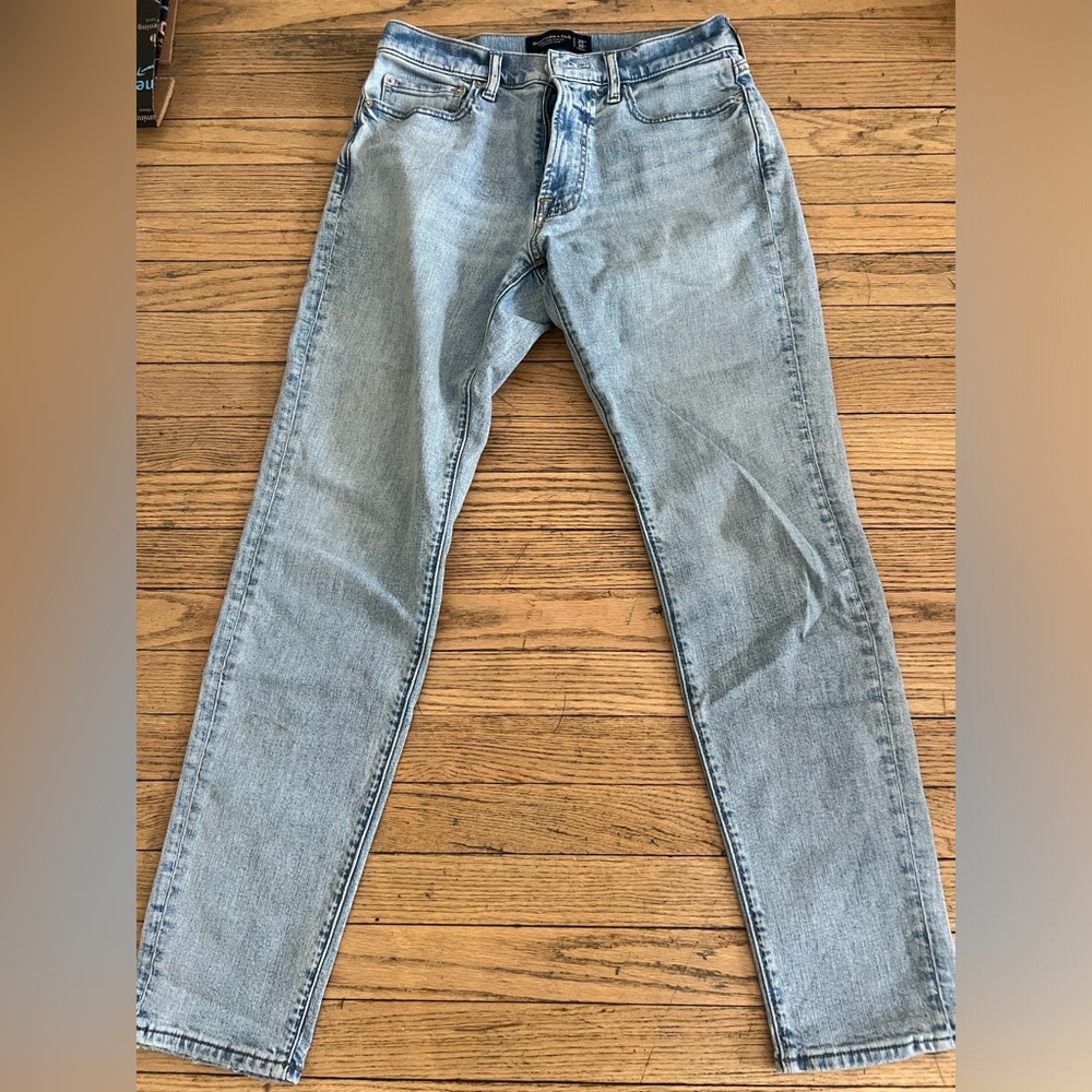 Abercrombie Signature stretch athletic slim men’s jeans